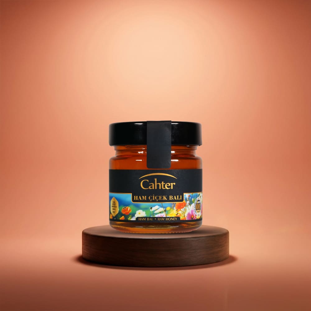 Organik Süzme Ham Çiçek Balı 300 gr
