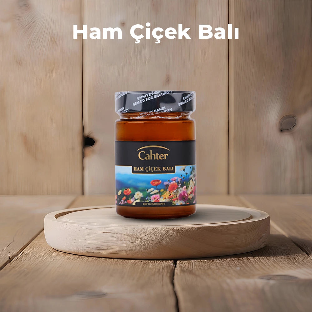 Süzme Ham Çiçek Balı 450 gr