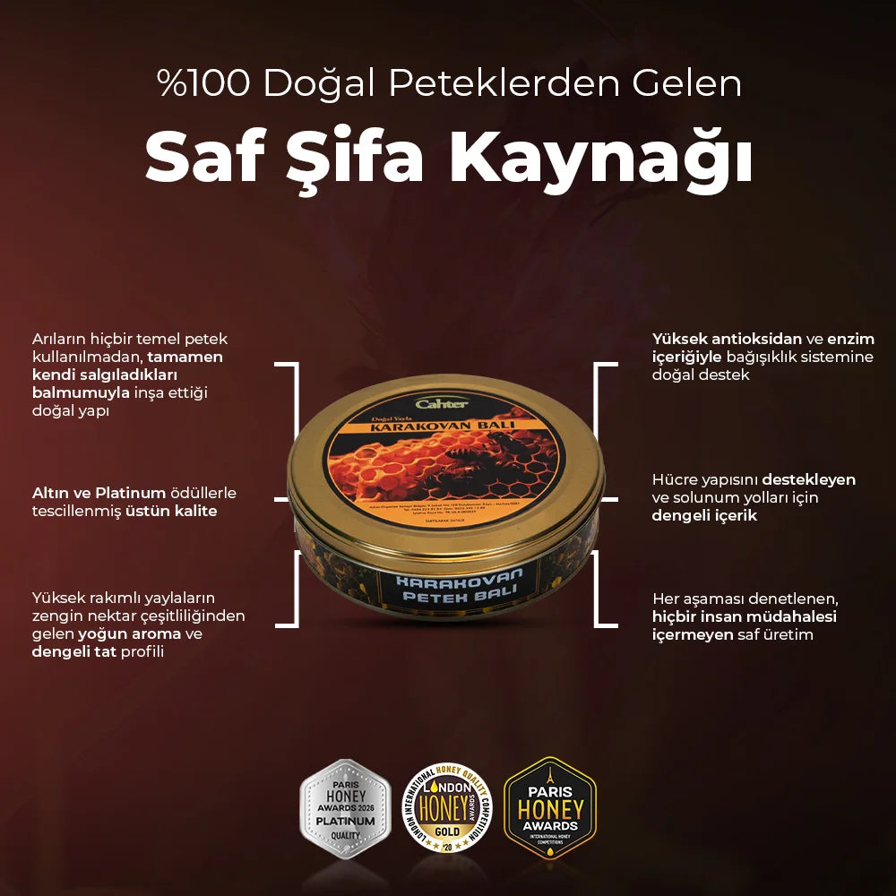 Organik Karakovan Balı 1000 gr