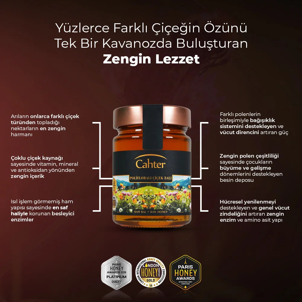 Polifloralı Bal 450 gr