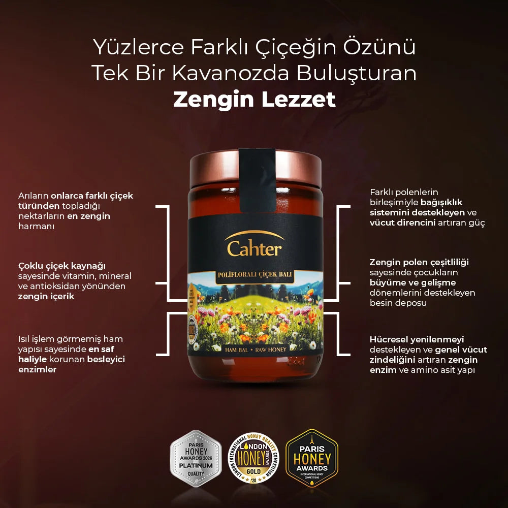Polifloralı Bal 850 gr