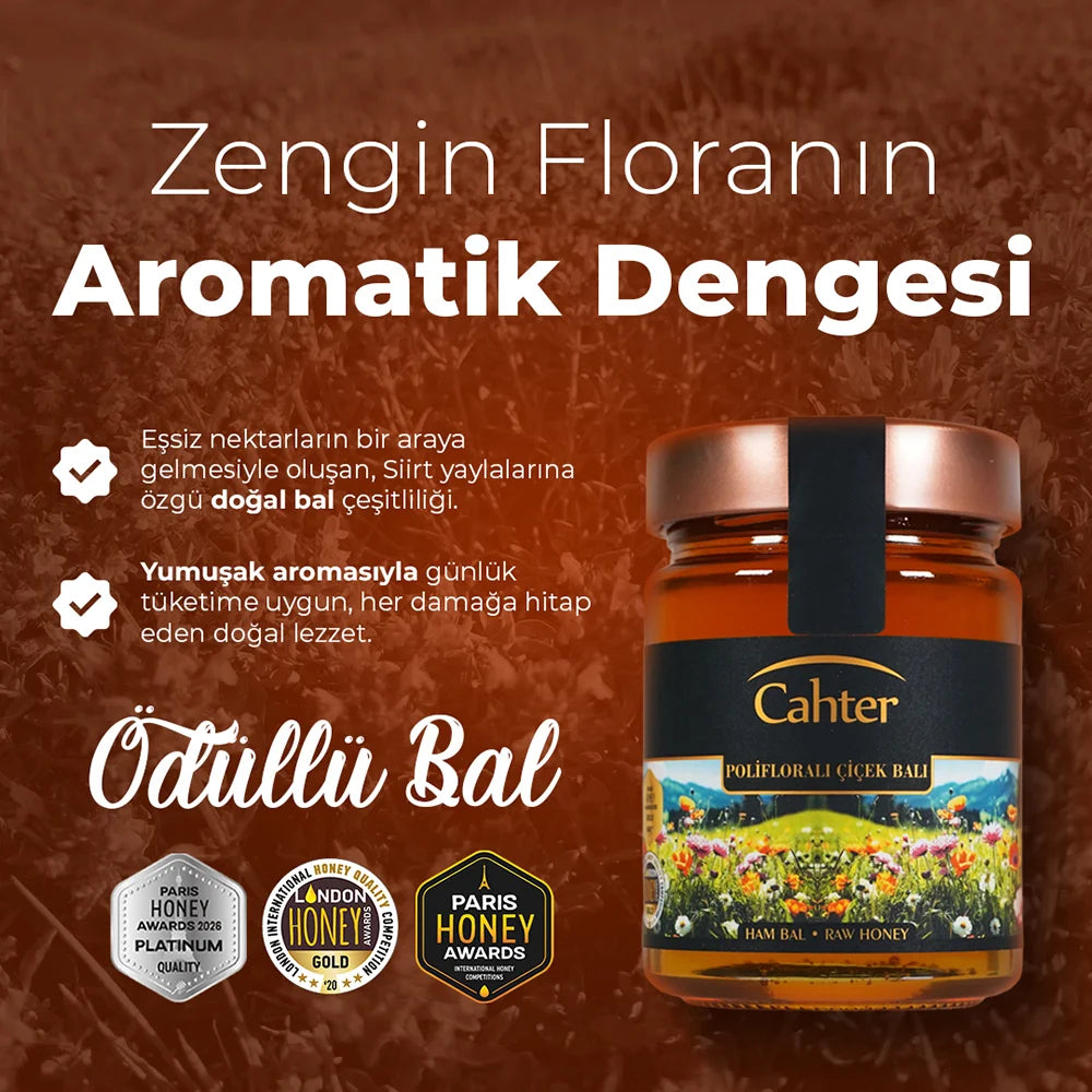 Polifloralı Bal 450 gr