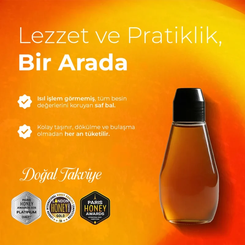 sıkma abalaj bal lezzet ve pratiklik bir arada