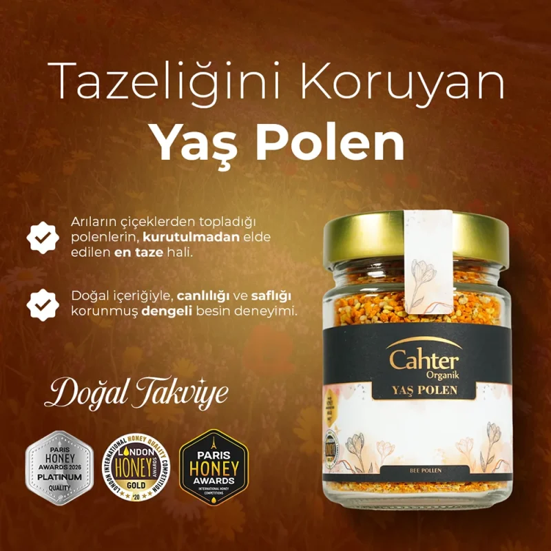 tazeliğini koruyan yaş polen 200