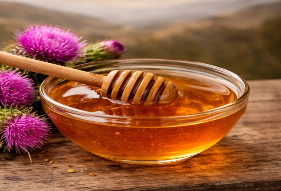 What is milk thistle honey