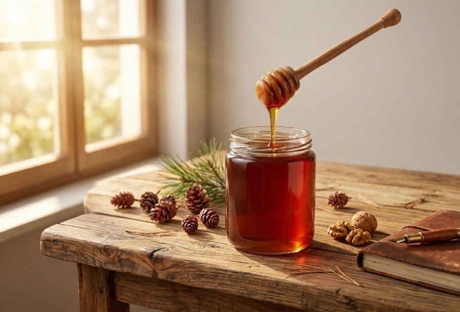 What is pine honey
